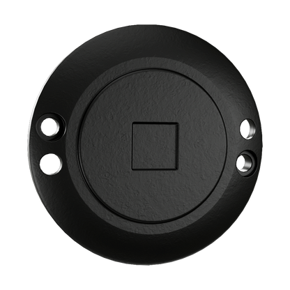 Bearing cover closed. Non-drive end