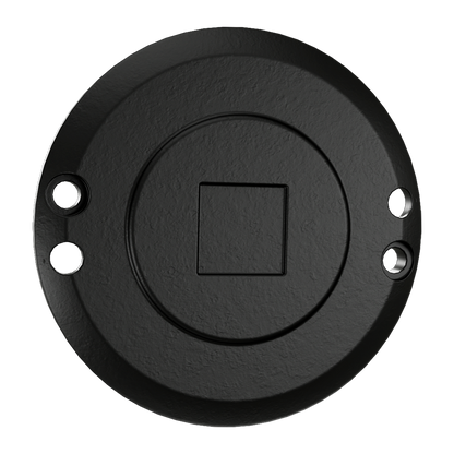 Bearing cover closed. Non-drive end
