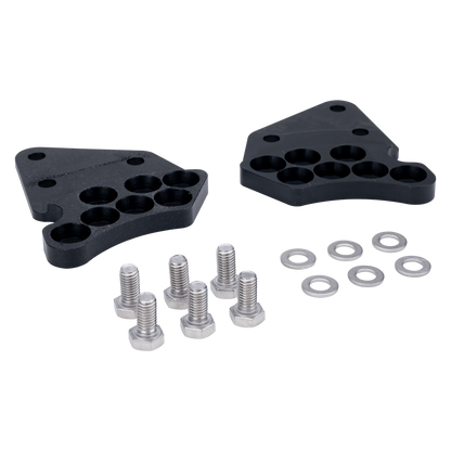 Set of valve ball guides