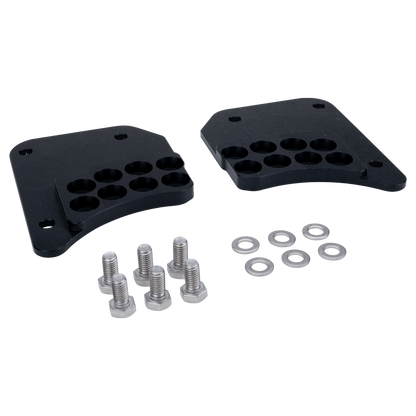 Set of valve ball guides