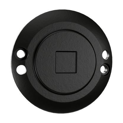 Bearing cover closed. Non-drive end