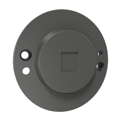 Bearing cover closed. Non-drive end
