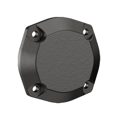 Bearing cover closed. Non-drive end