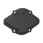 Bearing cover closed. Non-drive end