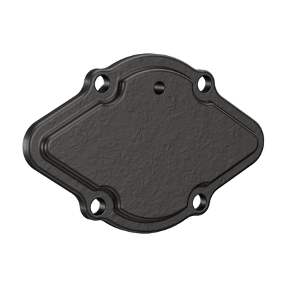 Bearing cover closed. Non-drive end