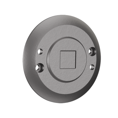 Bearing cover closed. Non-drive end