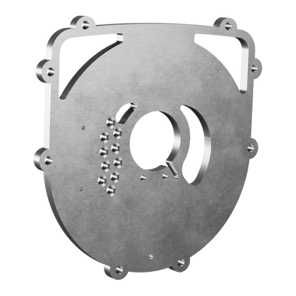 Flow plate stainless steel