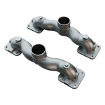 Set of manifolds for pipe connection