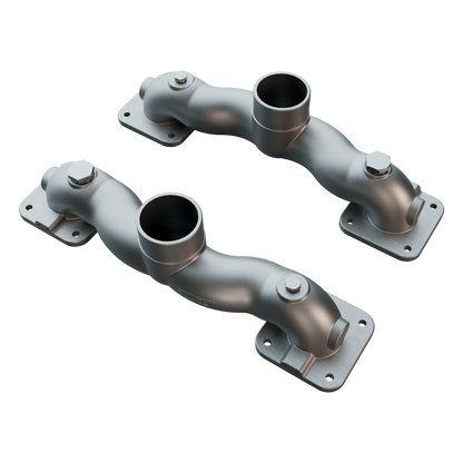 Set of manifolds for pipe connection